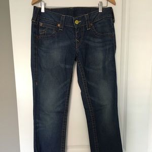 True Religion straight leg jeans